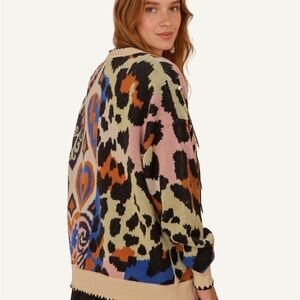 FARM Rio Multicolor Patterned Cardigan